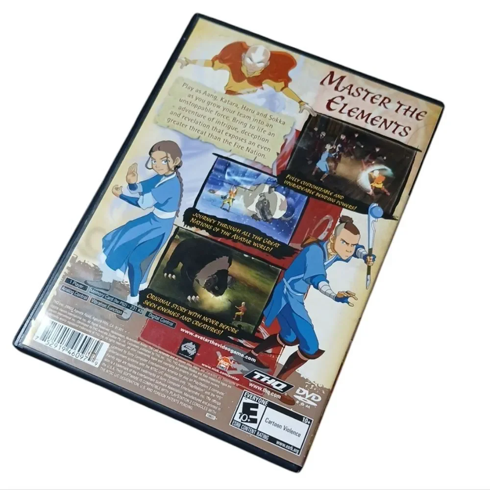 Avatar: The‎ Last Airbender PlayStation 2 CIB/Not Tested